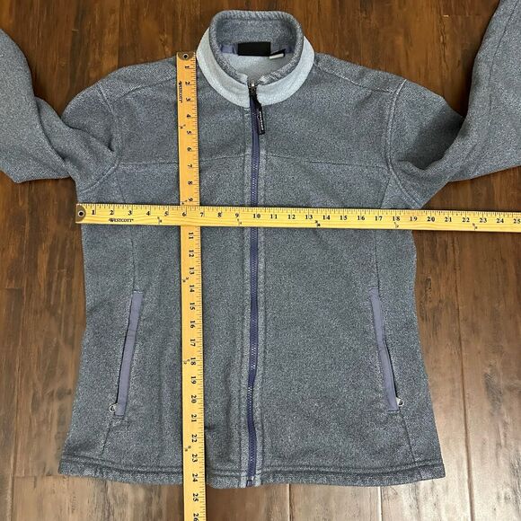VTG Y2K PATAGONIA SYNCHILLA W's Fleece Full Zip Jacket Grayish Purple USA MADE - Picture 11 of 12